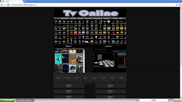 Script para blog de tv online